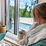 Villa Charming Harmonia With Heated Pool And Indoor Jacuzzi Surrounded By Nature